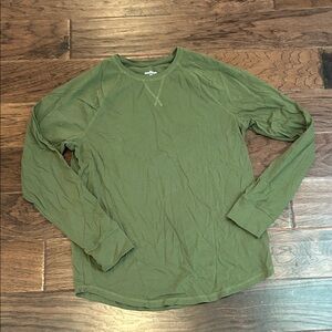Goodfellow Green Long Sleeve Shirt